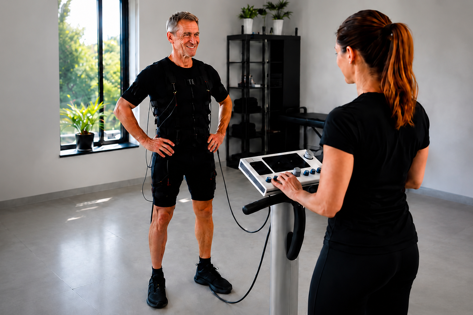 EMS trénink ve FlashFit studiu